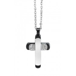 Buy Men's Boccadamo Necklace Man AGR163N Cross