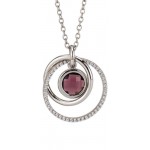 Image of the Womens Boccadamo Necklace - Magic Circle - XGR708