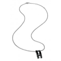 Buy Men's Breil Necklace Be Black TJ1919