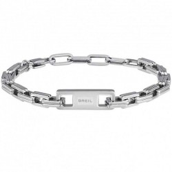Comprar Pulsera Hombre Breil Logomania TJ3072