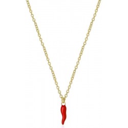 Acquistare Collana Donna Brosway Chakra BHKN090 Cornetto Portafortuna