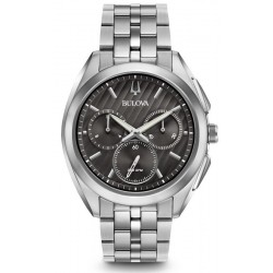 Reloj Hombre Bulova Progressive Dress Curv 96A186 Cronógrafo Quartz