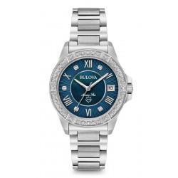 Acheter Montre Femme Bulova Marine Star 96R215 Diamants Nacre