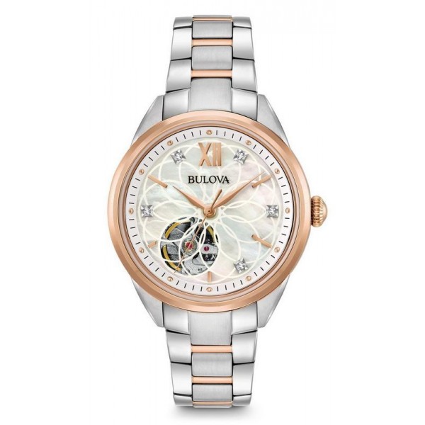 Comprar Reloj Mujer Bulova Classic 98P170 Diamantes Madreperla