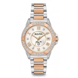Comprar Reloj Mujer Bulova Marine Star 98R234 Diamantes Madreperla