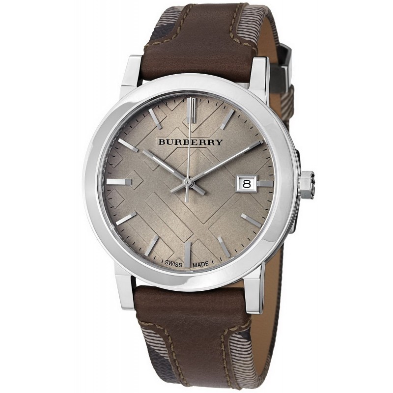 burberry watch brown