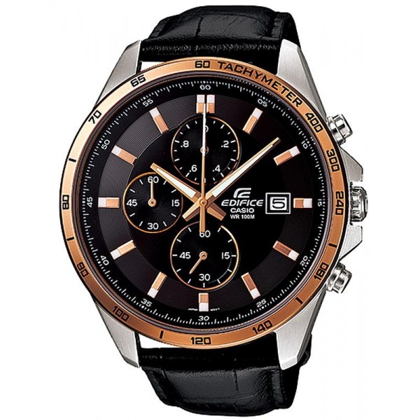 Купить Casio Edifice Мужские Часы EFR-512L-1AVEF Хронограф