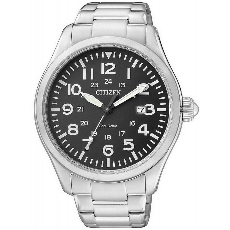 eco drive military watch