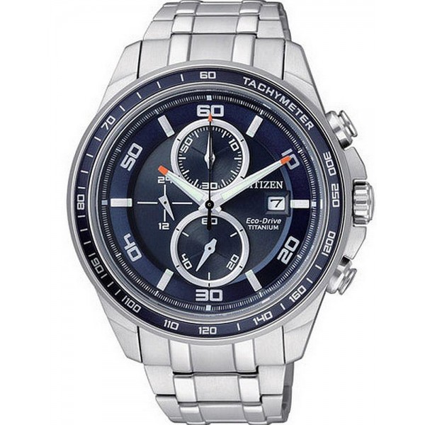 Kaufen Sie Citizen Herrenuhr Super Titanium Chrono Eco-Drive CA0345-51L