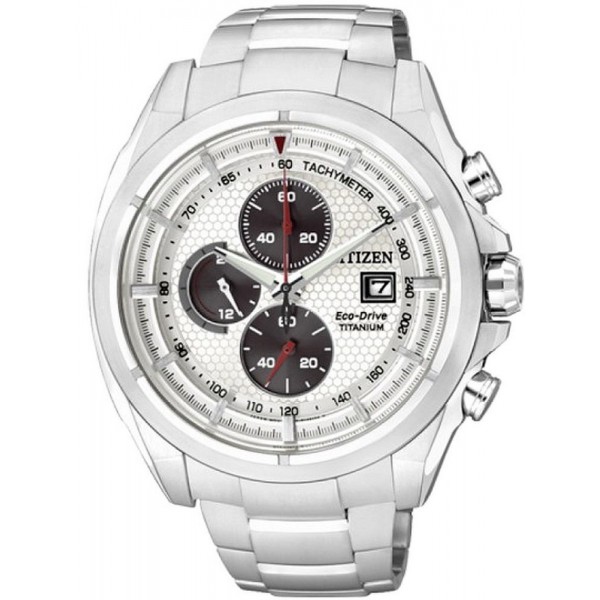 Kaufen Sie Citizen Herrenuhr Super Titanium Chrono Eco-Drive CA0550-52A