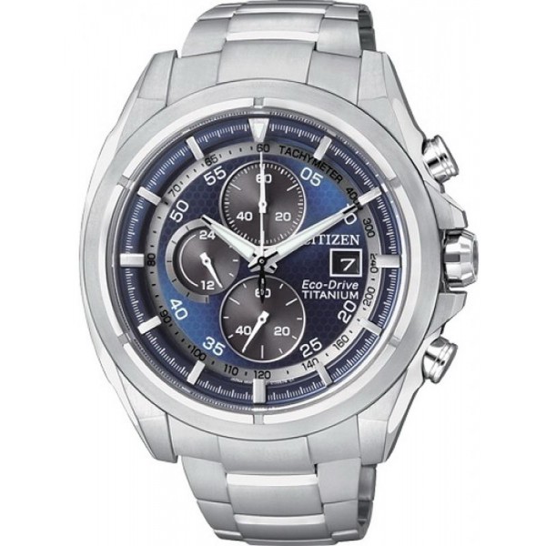 Kaufen Sie Citizen Herrenuhr Super Titanium Chrono Eco-Drive CA0550-52M