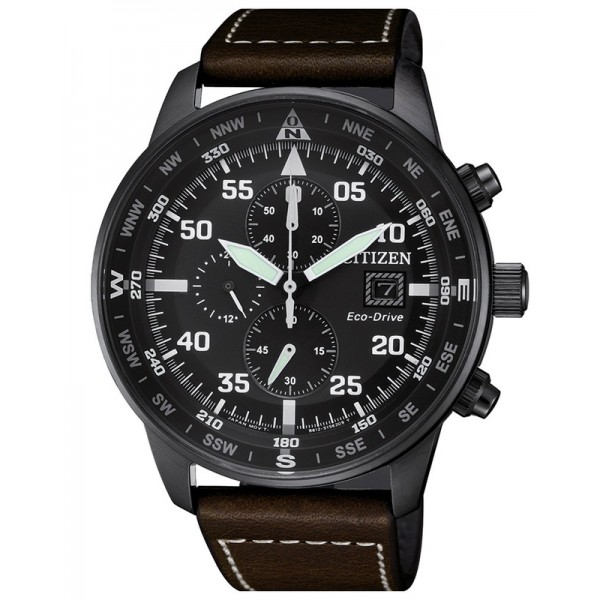 Buy Citizen Men's Watch Aviator Chrono Eco-Drive CA0695-17E