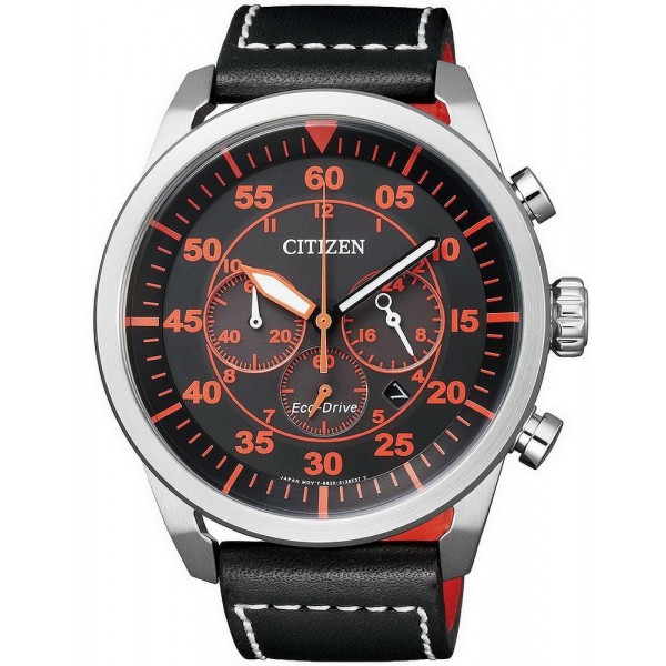 Buy Citizen Men's Watch Aviator Chrono Eco-Drive CA4210-08E