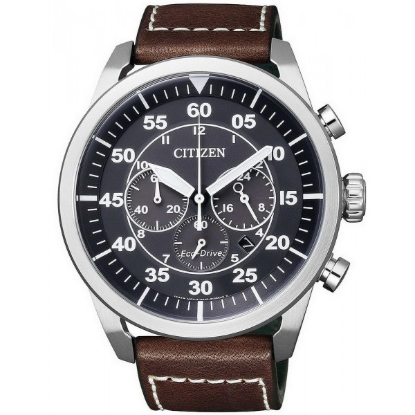 Buy Men's Citizen Watch Aviator Chrono Eco-Drive CA4210-16E