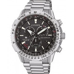 Comprar Reloj Hombre Citizen Radiocontrolado Crono Pilot Super Titanium CB5010-81E