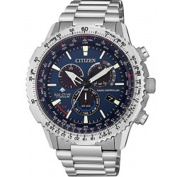 Comprar Reloj Hombre Citizen Radiocontrolado Crono Pilot Super Titanium CB5010-81L