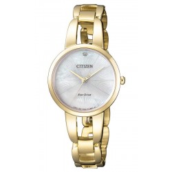Citizen Ladies Watch Eco-Drive EM0432-80Y Diamond Mother of Pearl
