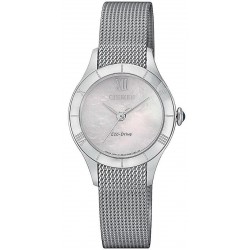 Купить Citizen Женские Часы Lady Eco-Drive EM0780-83D Перламутр