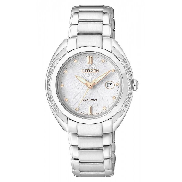 Kaufen Sie Citizen Damenuhr Elegant Eco-Drive EW2250-59A Diamanten