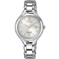 Купить Citizen Женские Часы Lady Super Titanium EW2560-86A Бриллианты