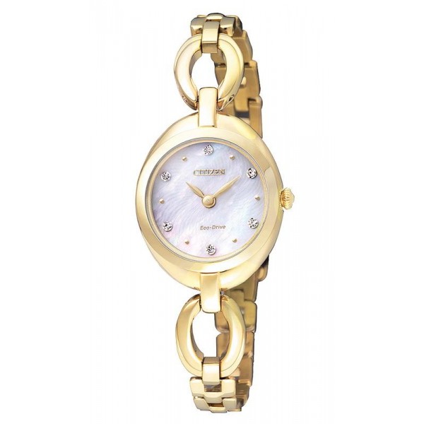 Kaufen Sie Citizen Damenuhr Eco-Drive EX1432-51D Perlmutt
