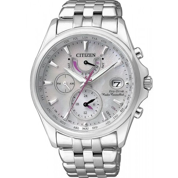 Buy Citizen Ladies Watch Radio Controlled Eco-Drive FC0010-55D Mother of Pearl
