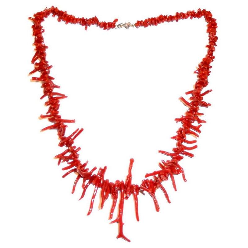 coral necklace price