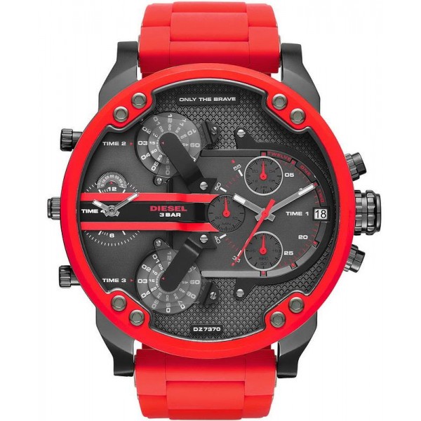 Reloj Hombre Diesel Mr. Daddy 2.0 DZ7370 Cronografo 4 Zonas Horarias Crivelli Shopping