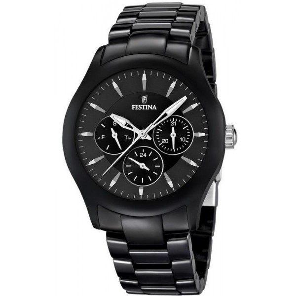 Comprar Reloj Hombre Festina Ceramic F16639/2 Multifunción Quartz