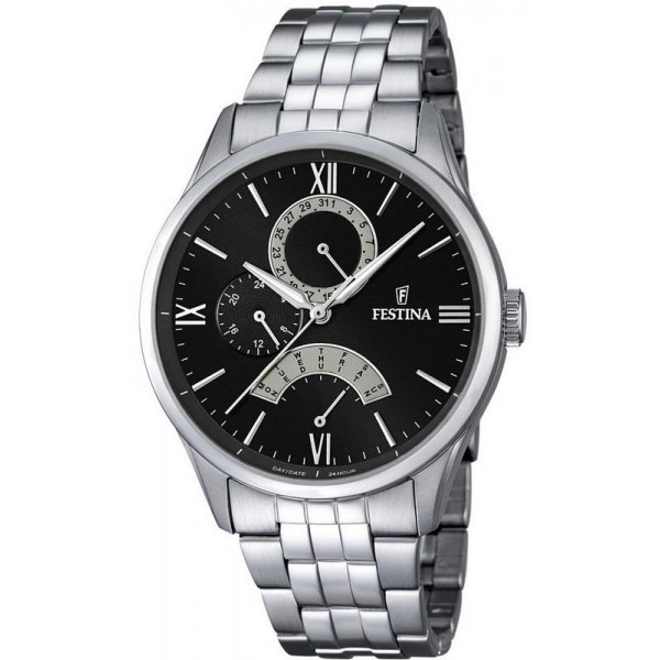 Comprar Reloj Hombre Festina Retro F16822/2 Multifunción Quartz
