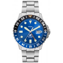 Imagen del Reloj de Acero para Hombre - Fossil Blue GMT - FS5991