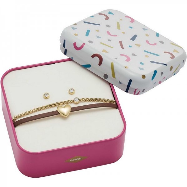 Comprar Pulsera y Pendientes Mujer Fossil Vintage Motifs JF03050710