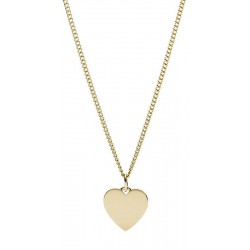 Imagen del Collar de Acero para Mujer - Fossil Drew - JF03080710 - Corazón