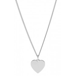 Acheter Collier Femme Fossil Vintage Iconic JF03330040 Cœur