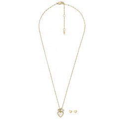 Imagen del Collar y Pendientes mujer - Fossil Jewelry - JF04246SET - Corazón