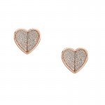 Imagen de Pendientes para Mujer - Fossil Sadie - JF04334791 - Corazón
