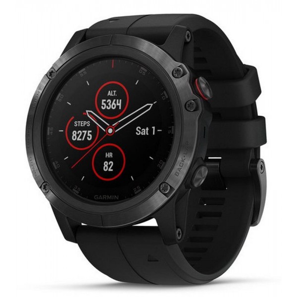 Kaufen Sie Garmin Herrenuhr Fēnix 5X Plus Sapphire 010-01989-01 GPS Multisport Smartwatch