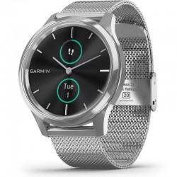 Garmin Unisexuhr Vívomove Luxe 010-02241-03 Fitness Smartwatch