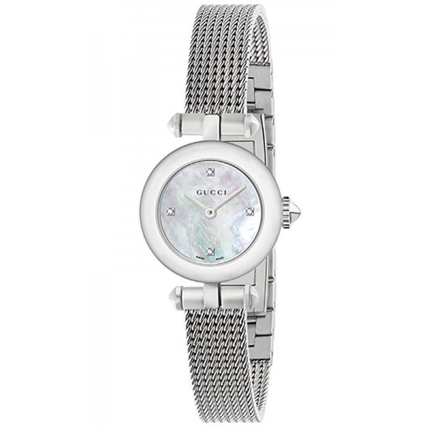 Comprar Reloj Mujer Gucci Diamantissima Small YA141512 Diamantes Madreperla
