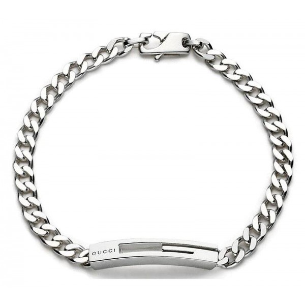 silver gucci men's bracelets