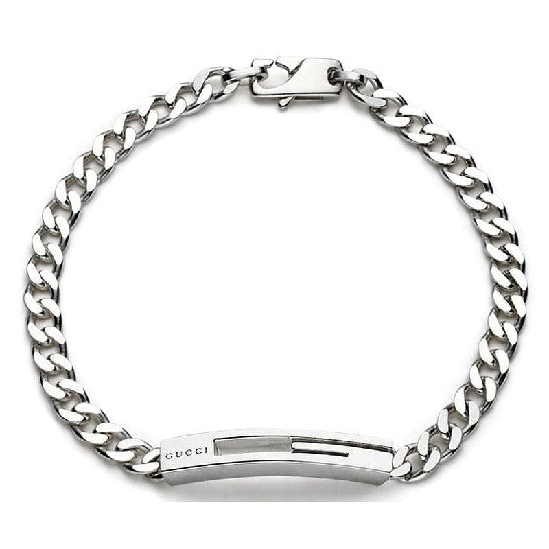 Men's Gucci Bracelet Silver 