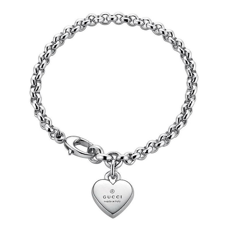 gucci bracelet trademark heart