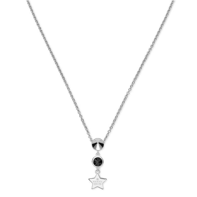 gucci trademark star necklace