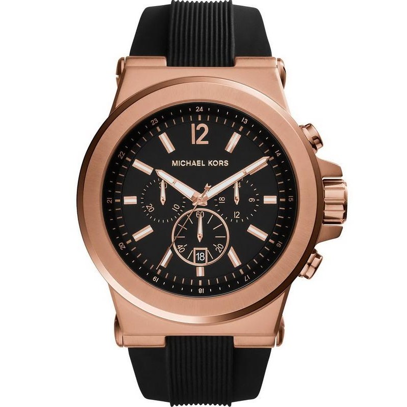 michael kors watch rubber strap