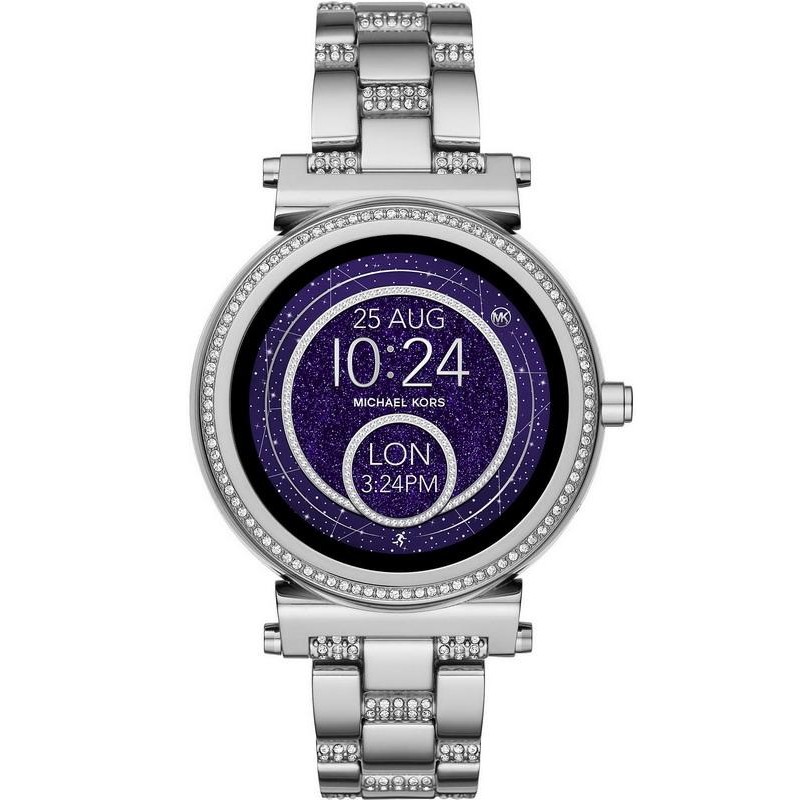 michael kors purple smart watch