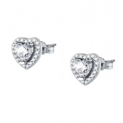 Pendientes Mujer Morellato Tesori en plata SAVB07 Corazón