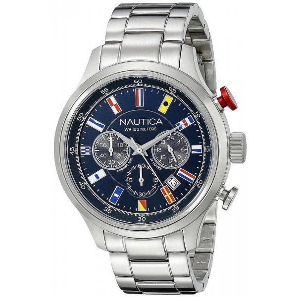 Acheter Montre Homme Nautica NCT 16 Flag NAI17516G Chronographe