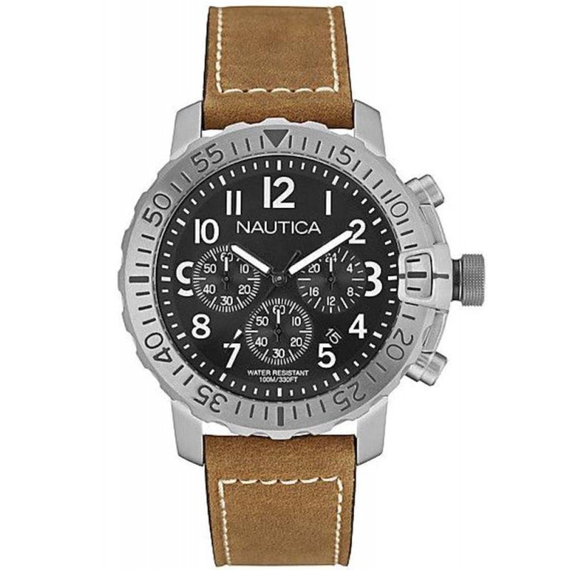 nautica chrono men's watch