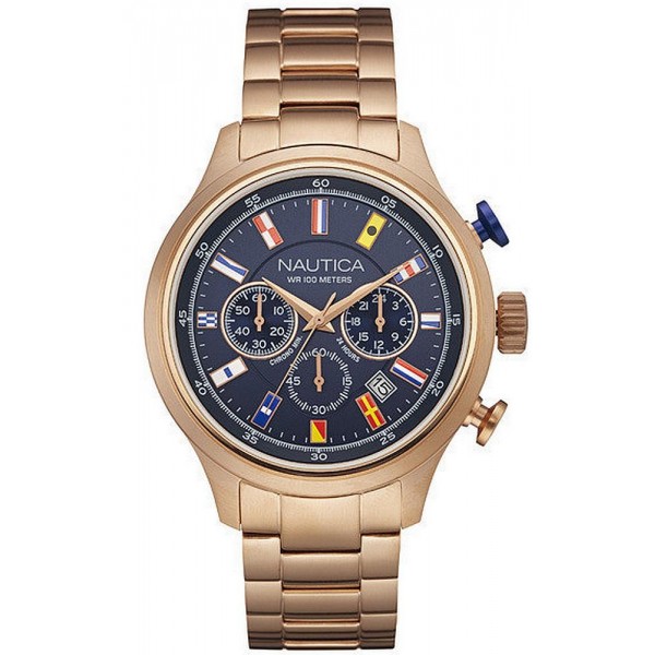 Acheter Montre Homme Nautica NCT 16 Flag NAI21507G Chronographe