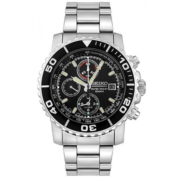 Buy Seiko Men's Watch Alarm Chronograph Quartz SNA225P1